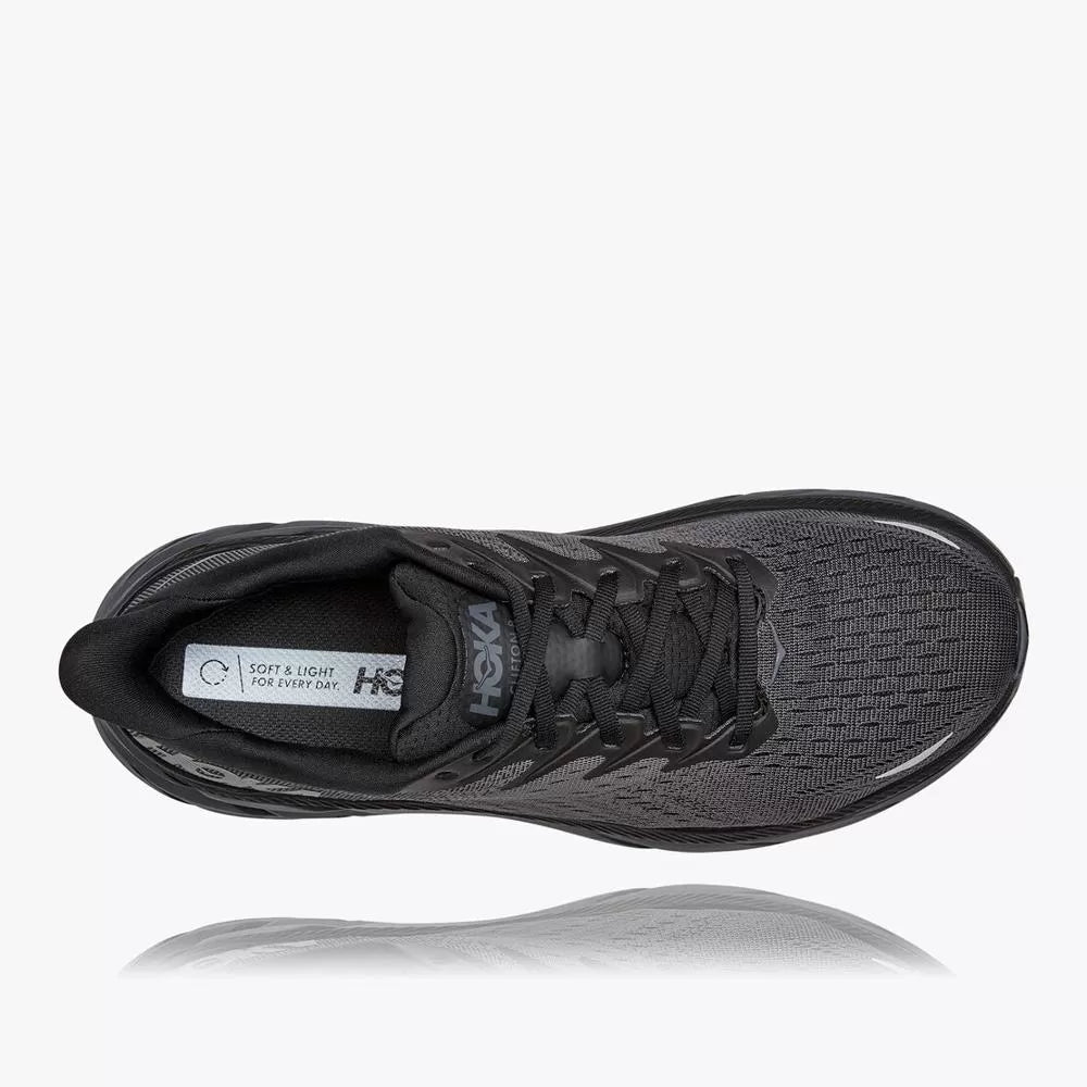 Women's Clifton 8 - Black / Black