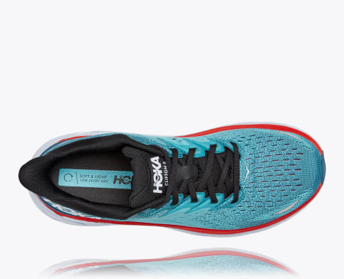 Women's Clifton 8 - Real Teal / Aquarelle