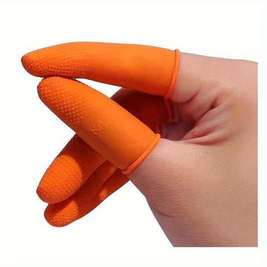 40pcs, Reusable Anti-static Finger Cover - Wear-resistant Non-slip Rubber Fingertip Protection Gloves